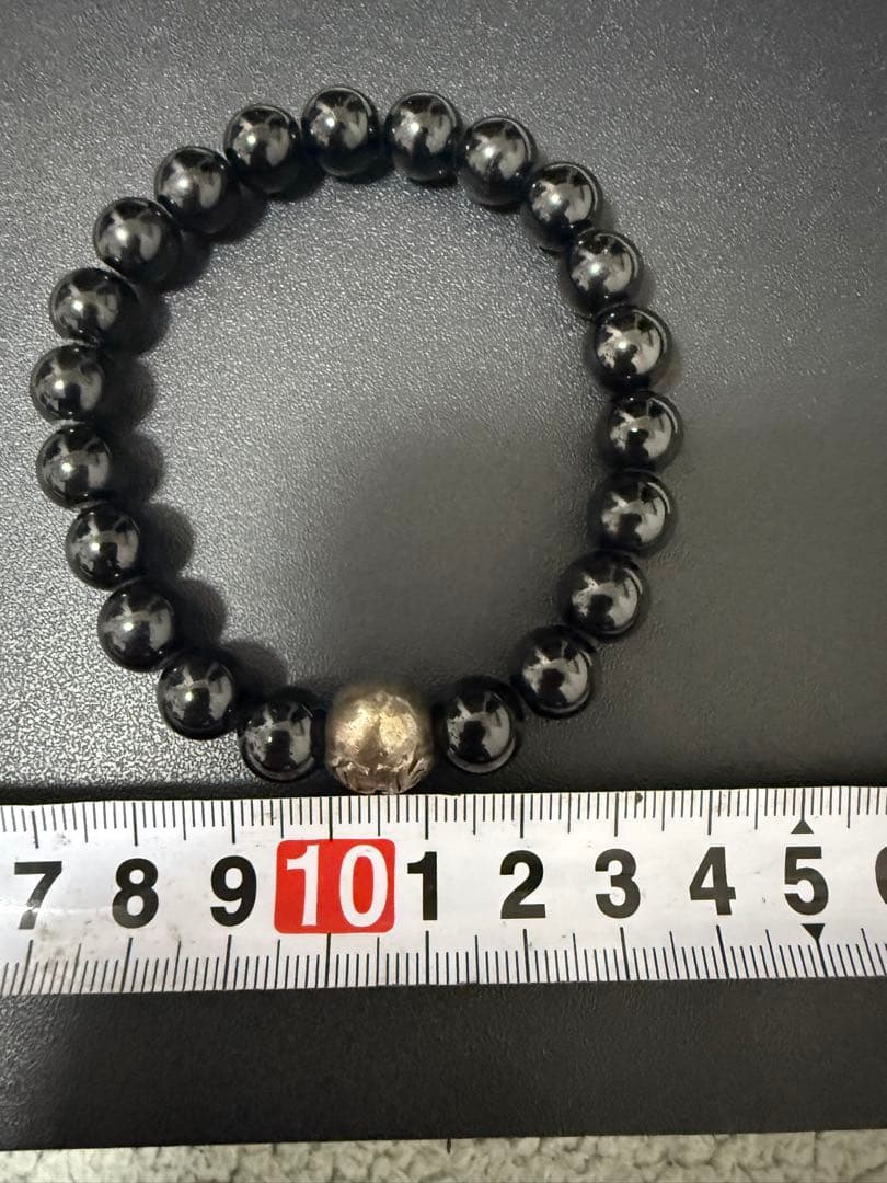 クロムハーツ　CHロゴボール　ビーズブレスレット8mm