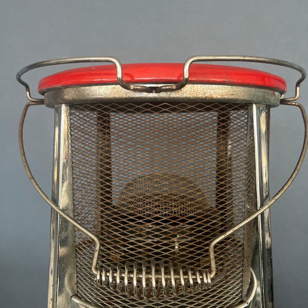 石油ストーブ ＫＳＰー１ 赤フジカ　昭和レトロ　（動作未確認）現状品