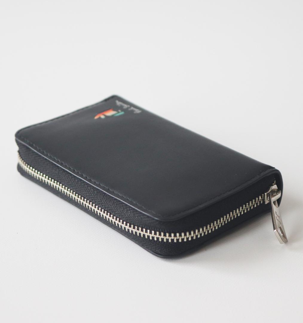 新品タグ付き【ポールスミス】現行モデル 幸運！ラビット カード＆ケース 黒