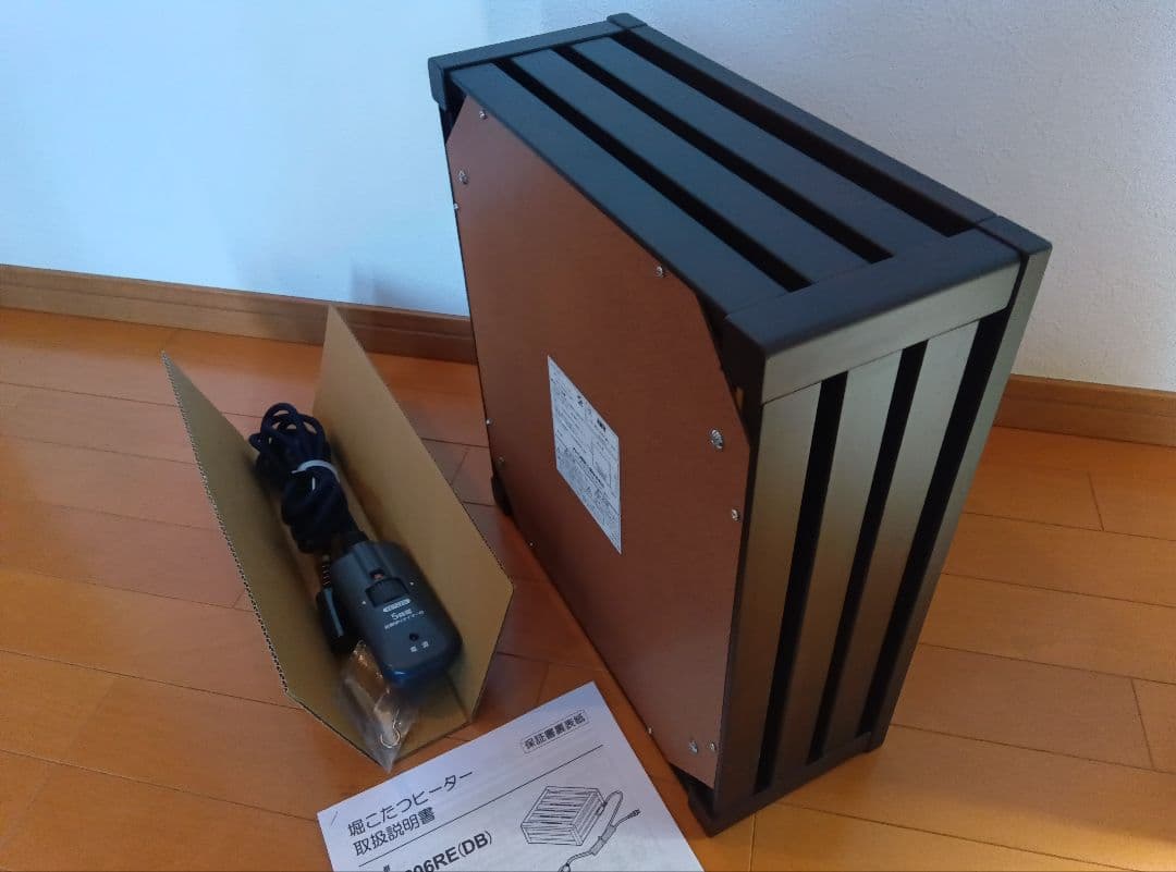 メトロ電気工業掘こたつヒーターMH-606RE(DB)2024年製