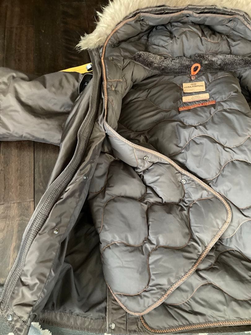 【希少XL】PARAJUMPERS パラジャンパーズ 高級ダウン ライナー着脱可