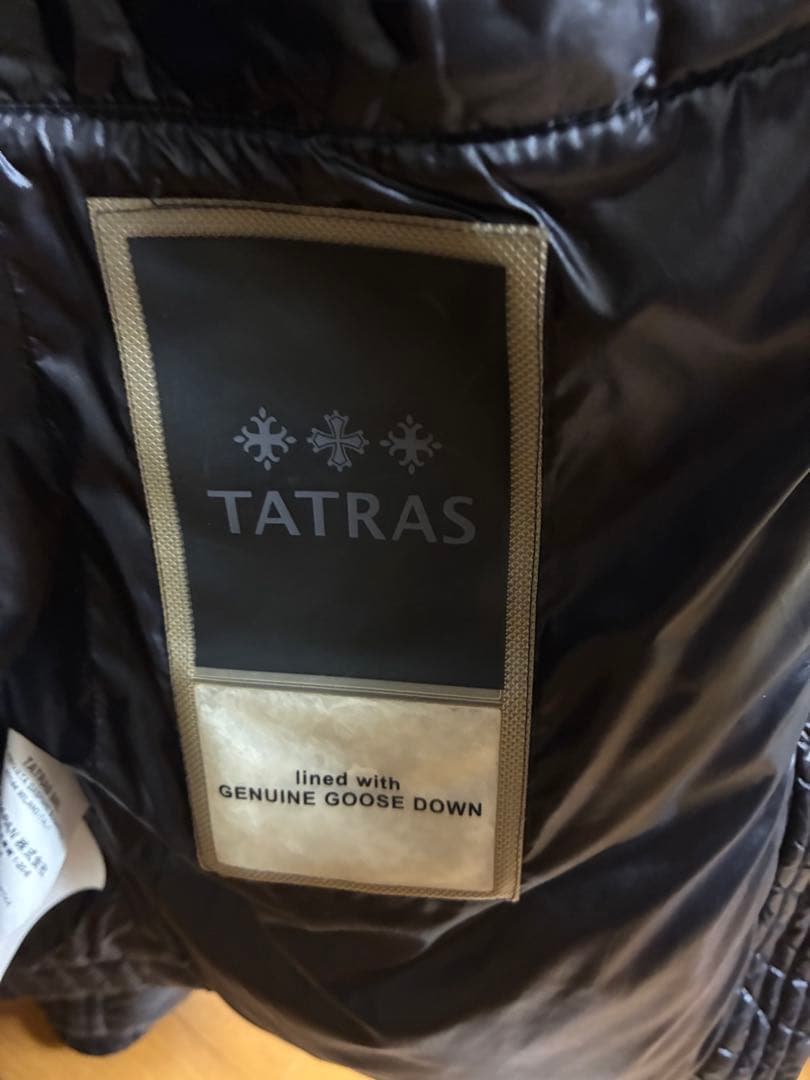 TATRAS ブラック ダウンジャケット