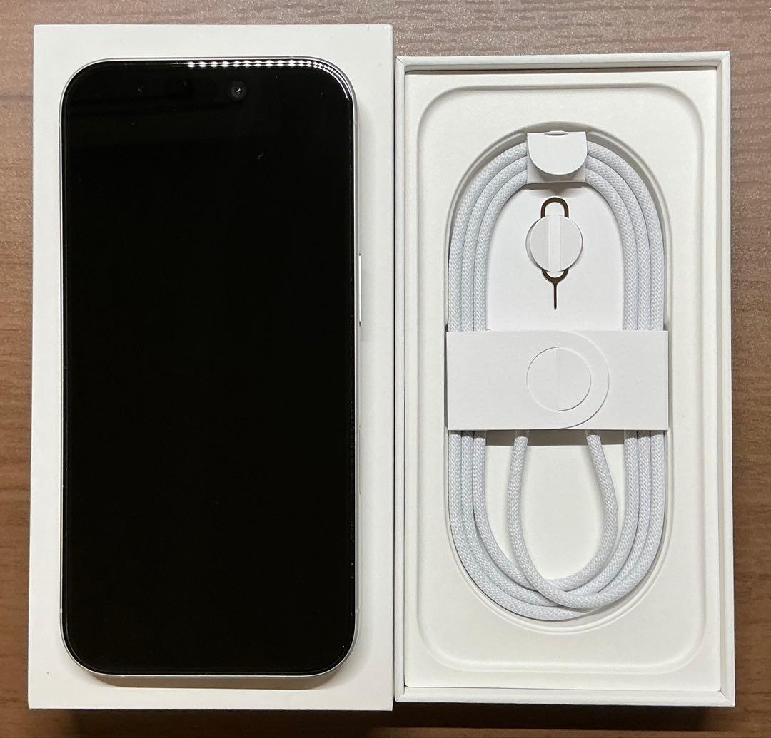 【超美品】iPhone16 128GB ホワイト　バッテリー100%