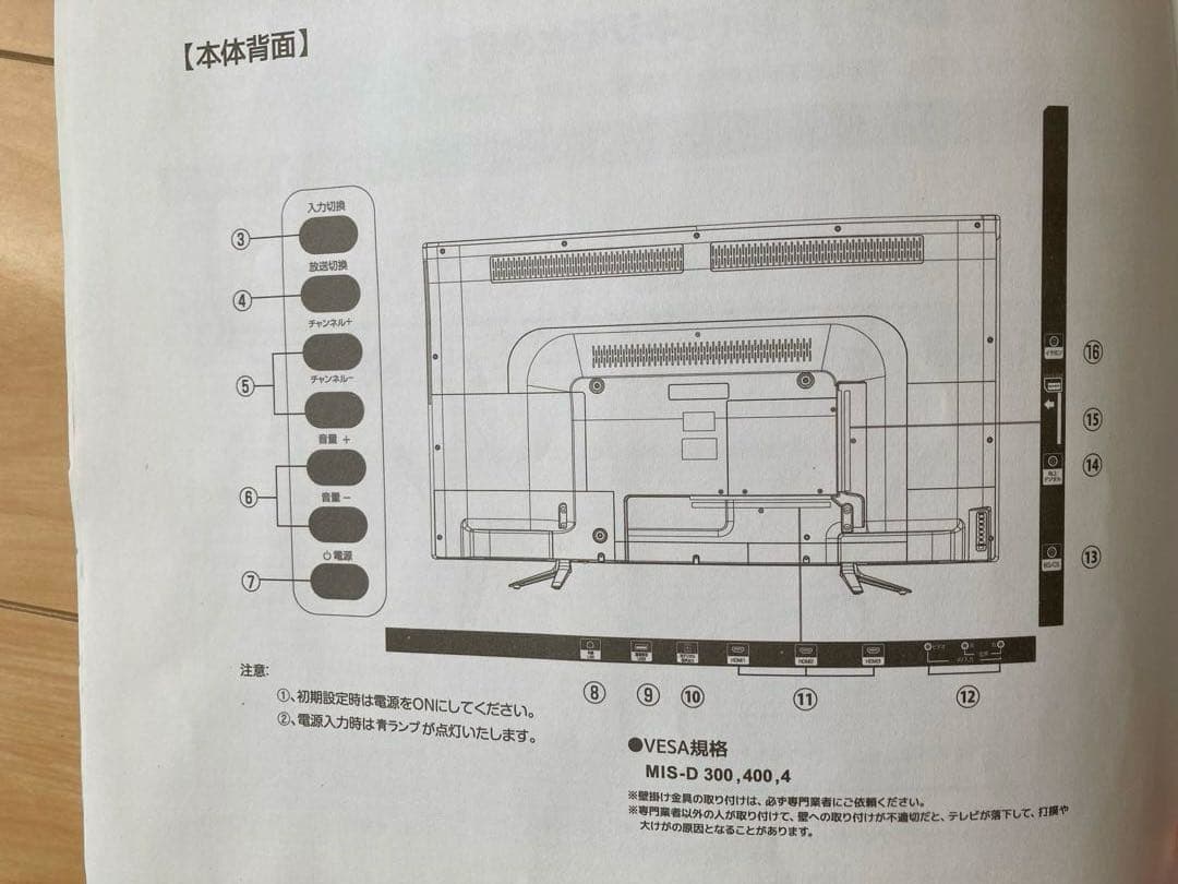 TEES 50V型　デジタルハイビジョンWチューナー液晶テレビ 引き取りok