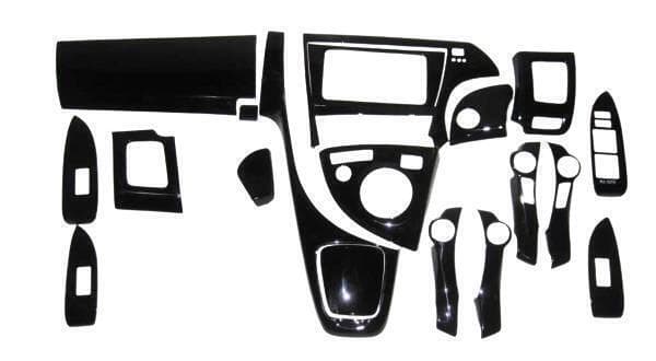 TOYOTA用 プリウス ZVW30系 インテリアパネル 19P ピアノブラック