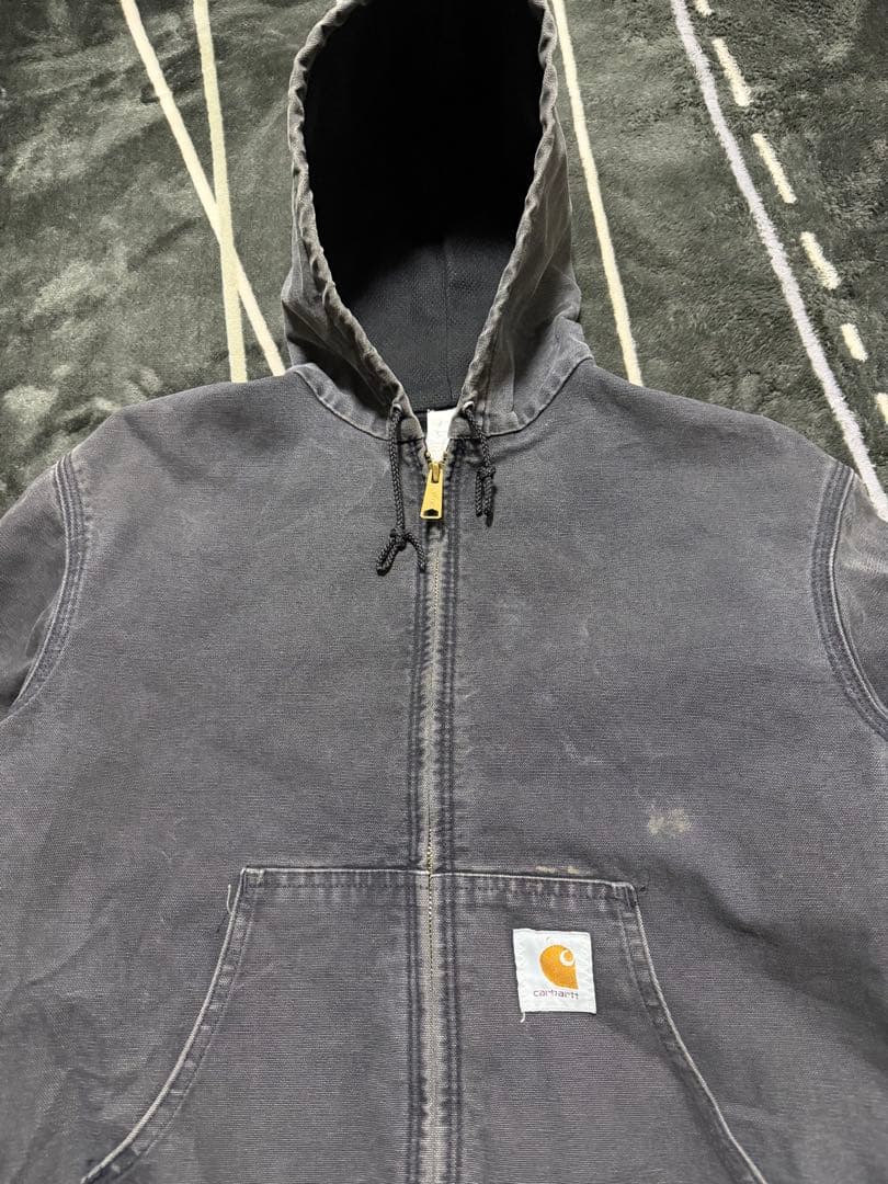 ‼️希望90sカーハートアクティブジャケットJ03ブラックUSA製