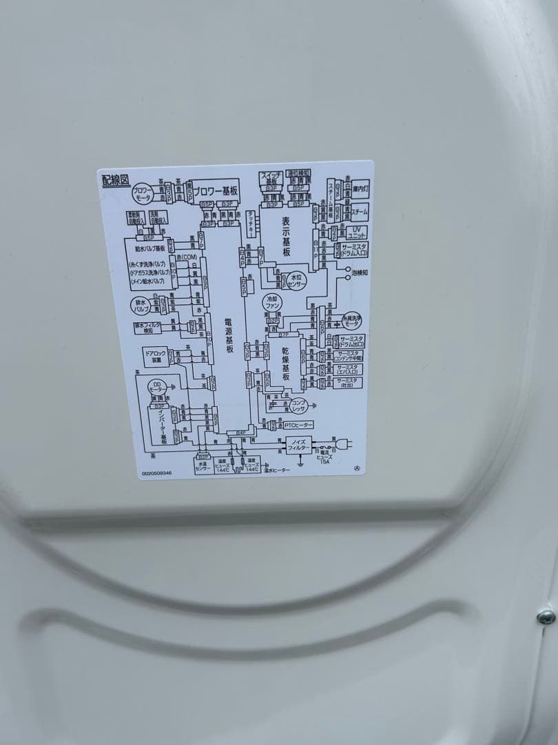 AQUA ドラム式洗濯機 AQW-DX12M 12kg 洗濯乾燥機　2022年