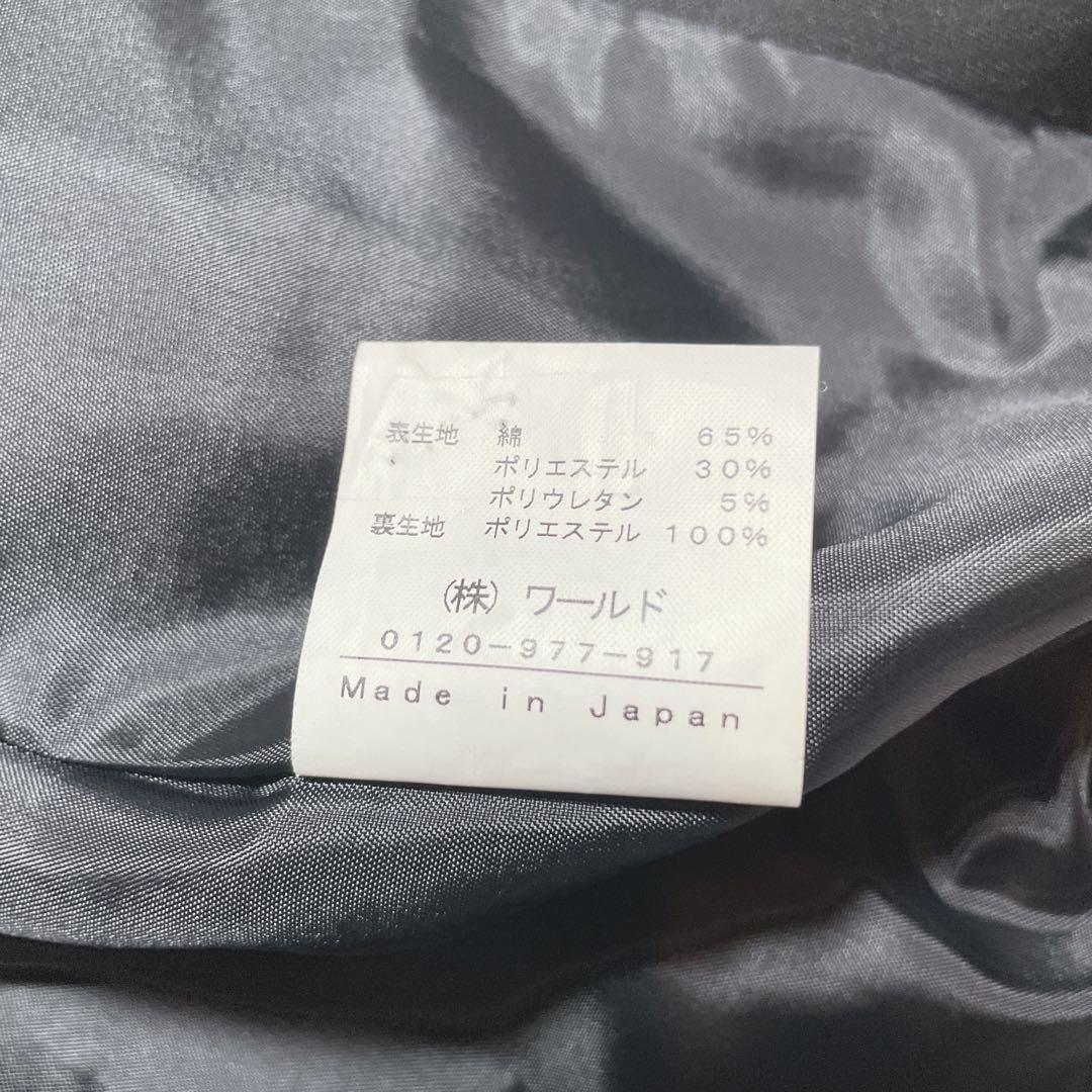 大きいサイズ　インディヴィ　パンツスーツ　セットアップ　ブラック　48