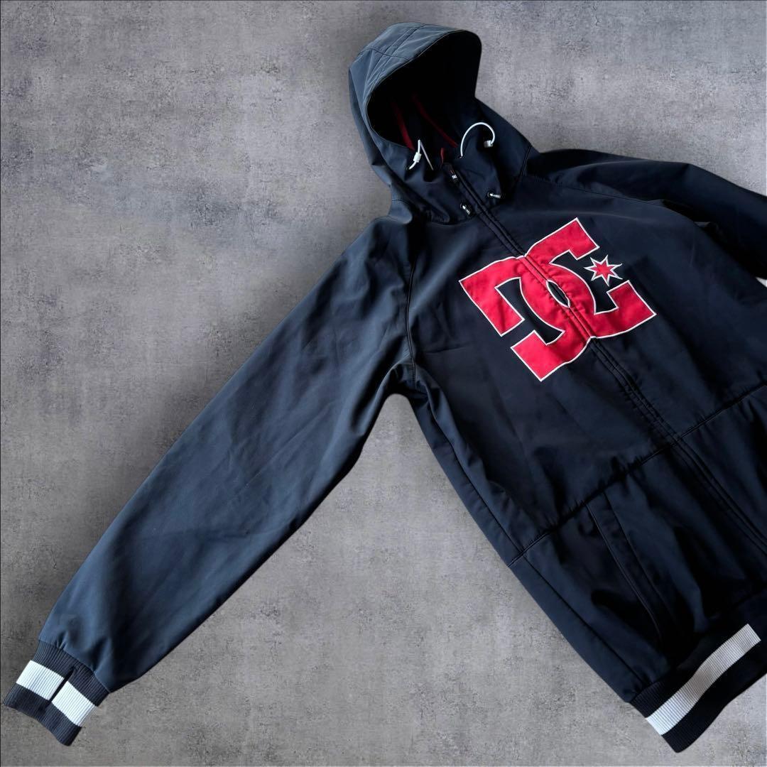 美品✨DC スノーボードウェア ジャケット&パンツセット ブラック×レッド