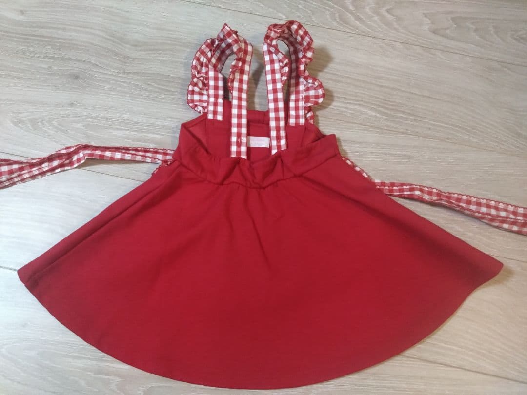 シャーリーテンプル　三越伊勢丹限定　うさぎエプロンワンピ