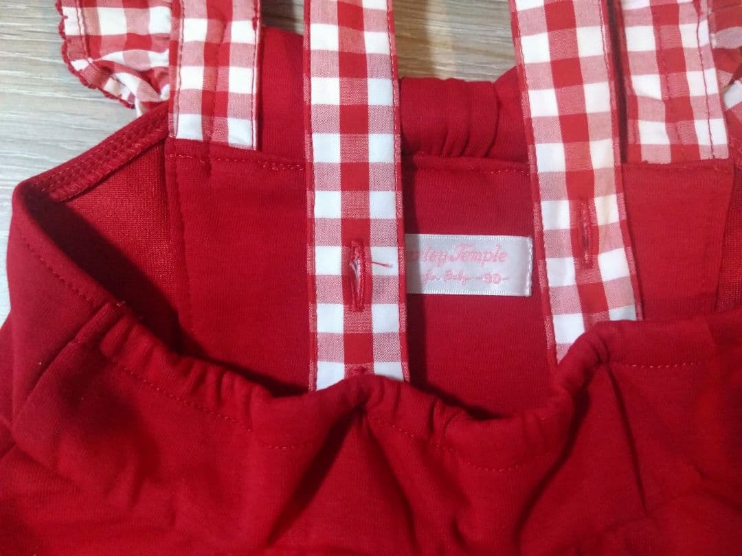 シャーリーテンプル　三越伊勢丹限定　うさぎエプロンワンピ