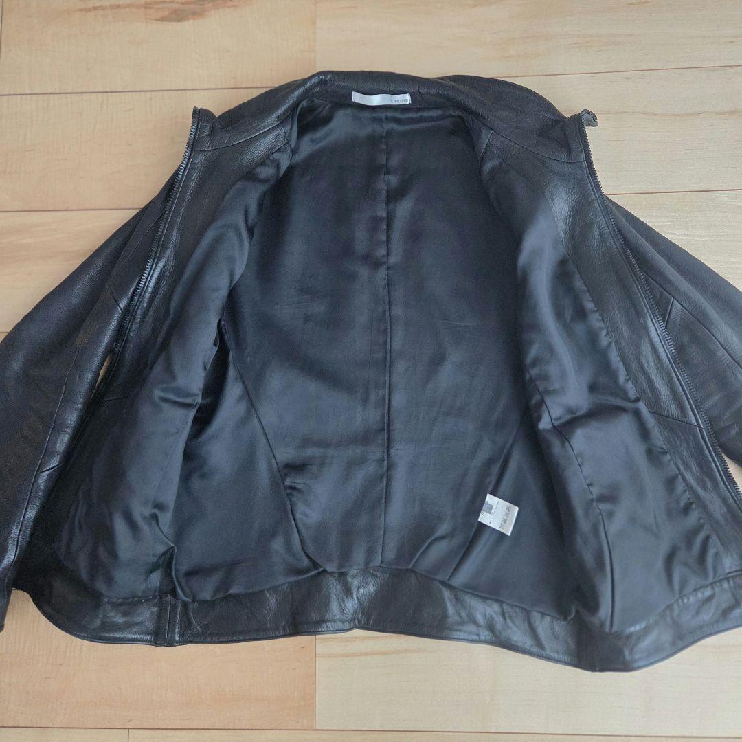 CIVILIZED レザートラックジャケット レザージャージ ブラック