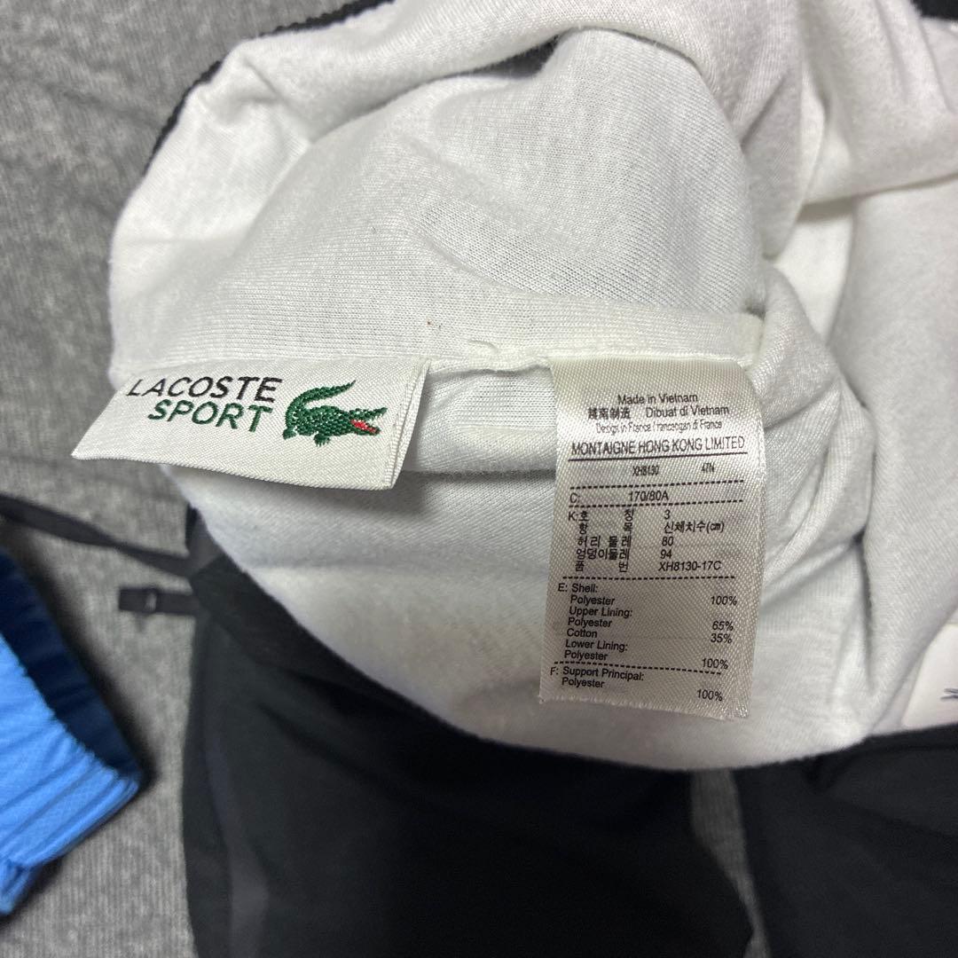 ラコステ　ウオームアップ　② 上下　Mサイズ相当