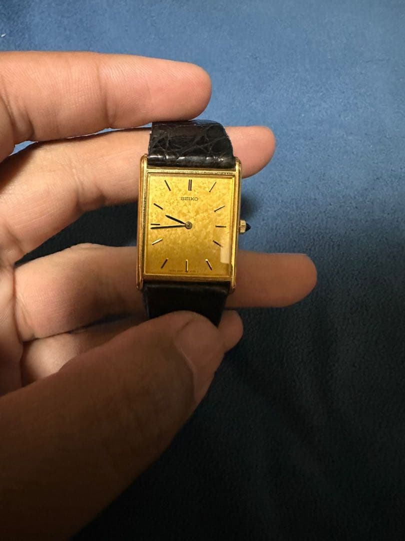 SEIKO セイコー 18KTゴールドメッキ 5P30-5500 RO