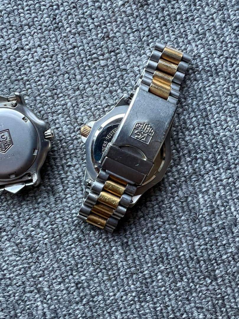 タグホイヤー 2個 腕時計 ジャンク品メンズ