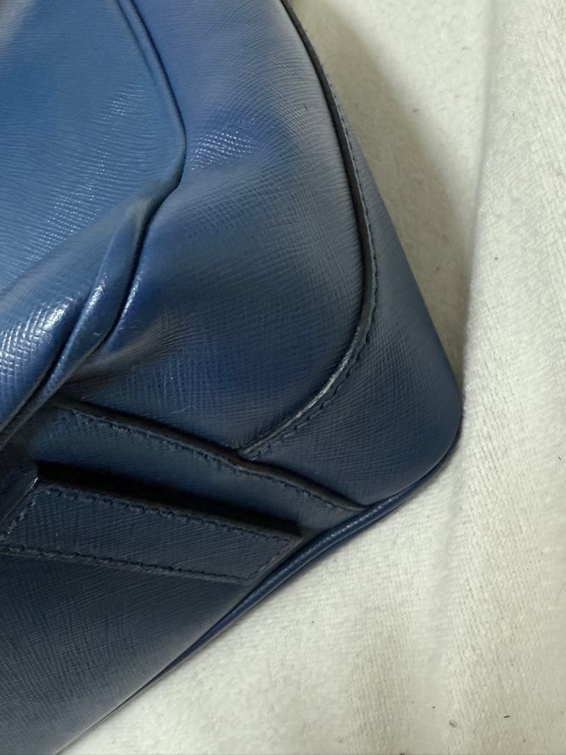 PRADA ネイビー ビジネスバッグ
