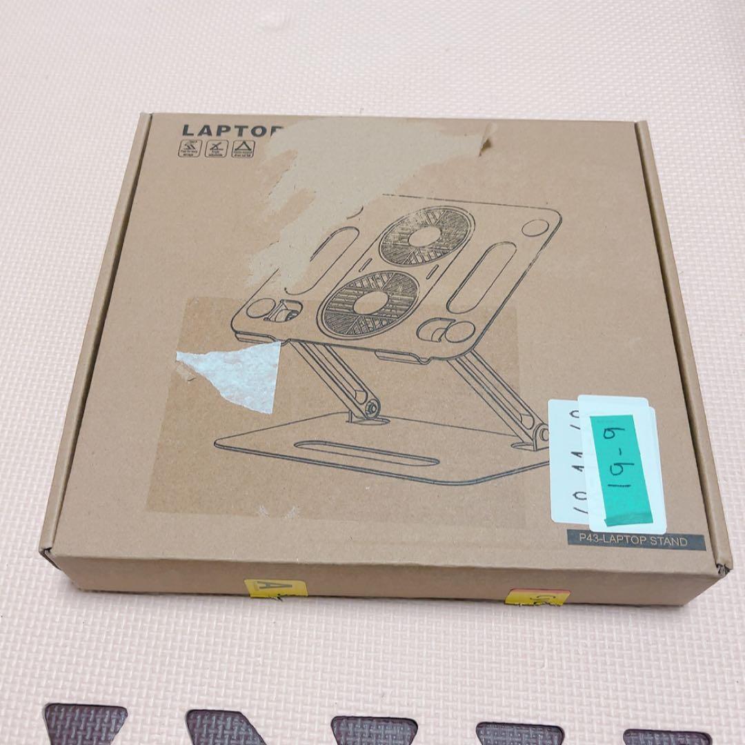 19-9ノートパソコンスタンド 冷却パッド ファン付きUSB即購入OK❣️ PC