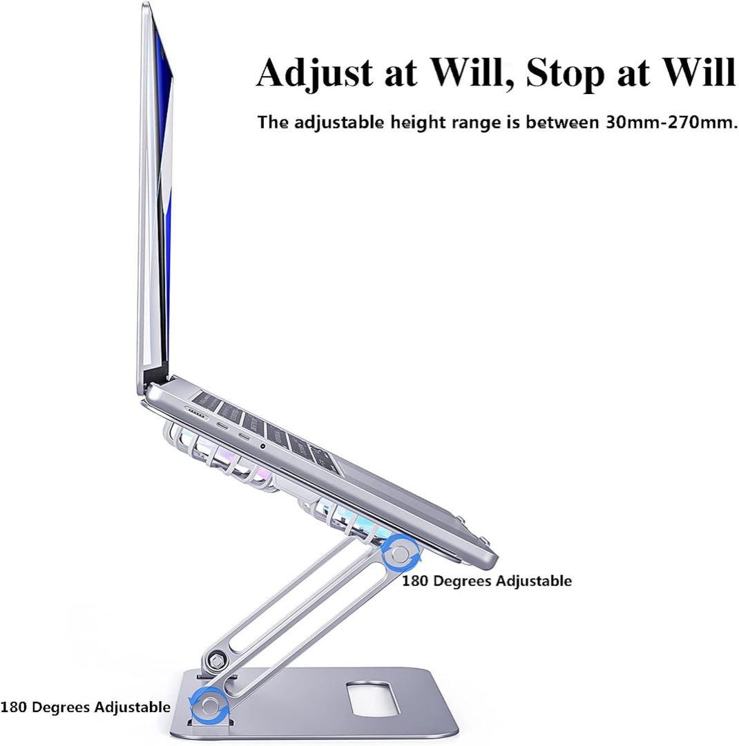 19-9ノートパソコンスタンド 冷却パッド ファン付きUSB即購入OK❣️ PC