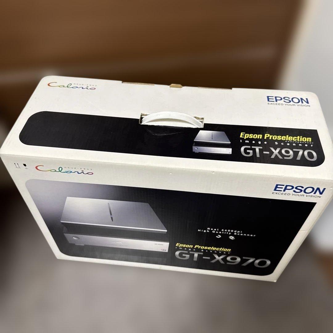 新品未使用品　レア　EPSONフラットベッドスキャナー GT-X970