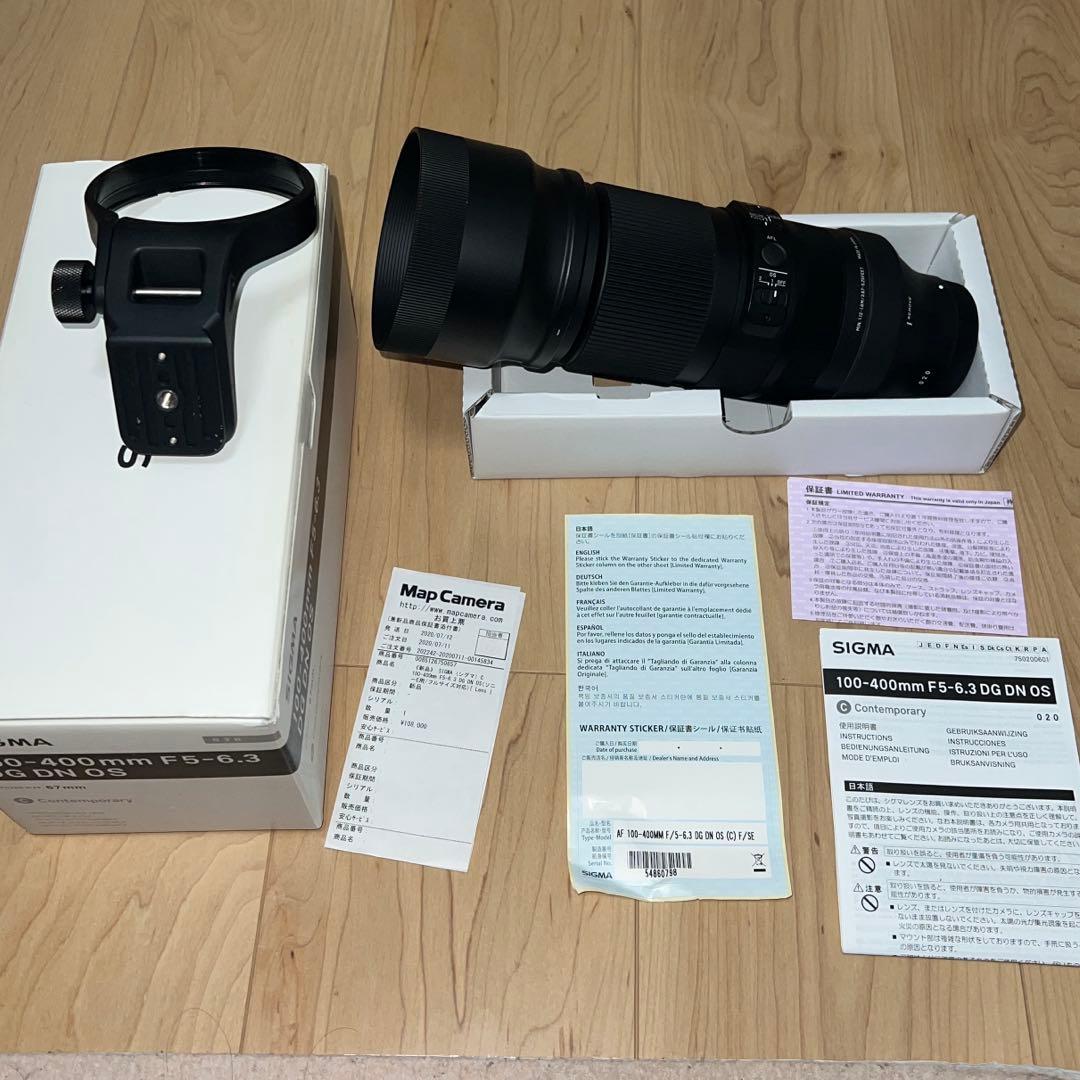 sigma 100-400mm f5-6.3 DG DN OS美品