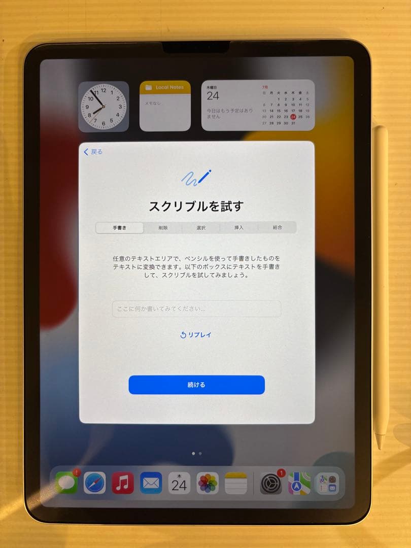 iPad Pro (第二世代)11インチ シルバー Apple Pencil付
