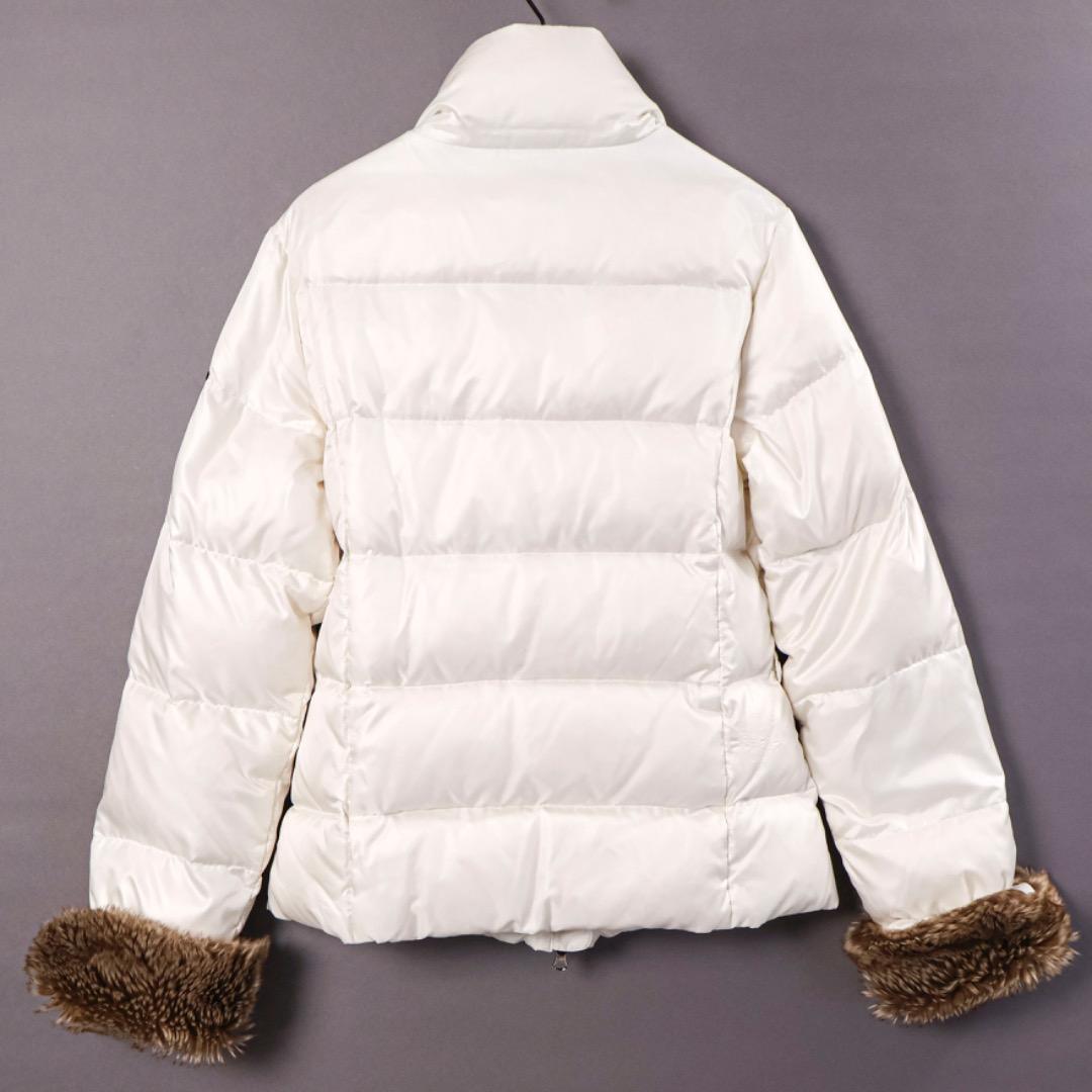 H4515-102エンポリオアルマーニ　ダウンジャケット　ホワイト　Y2K