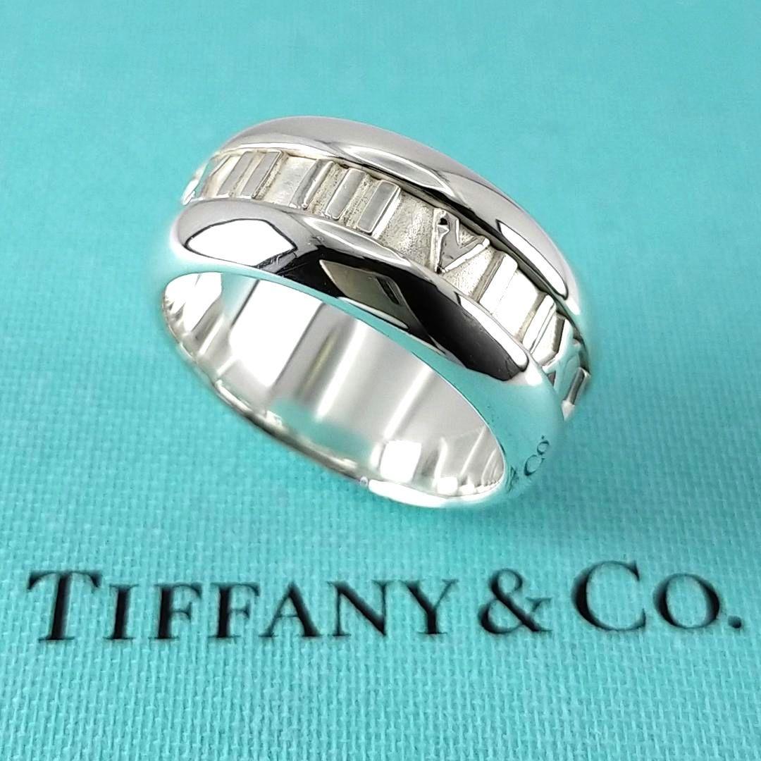 ◆SALE◆【ティファニー】アトラス　カーブ　エッジ　リング　１６号　2469