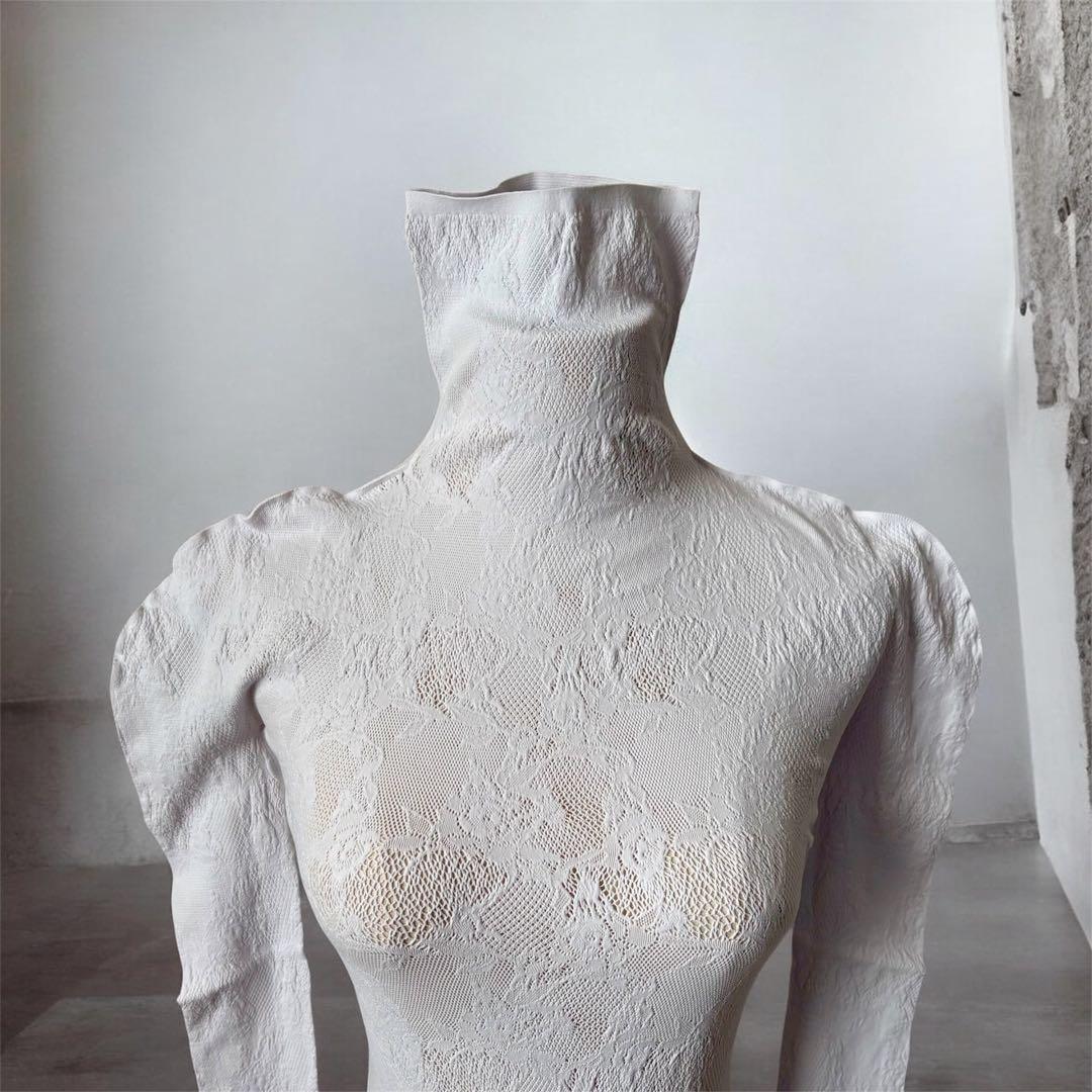 チャコット　ノーソーイングニット　ハイネック