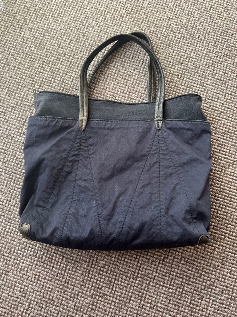 希少　postalco ネイビー ブリッジバッグ