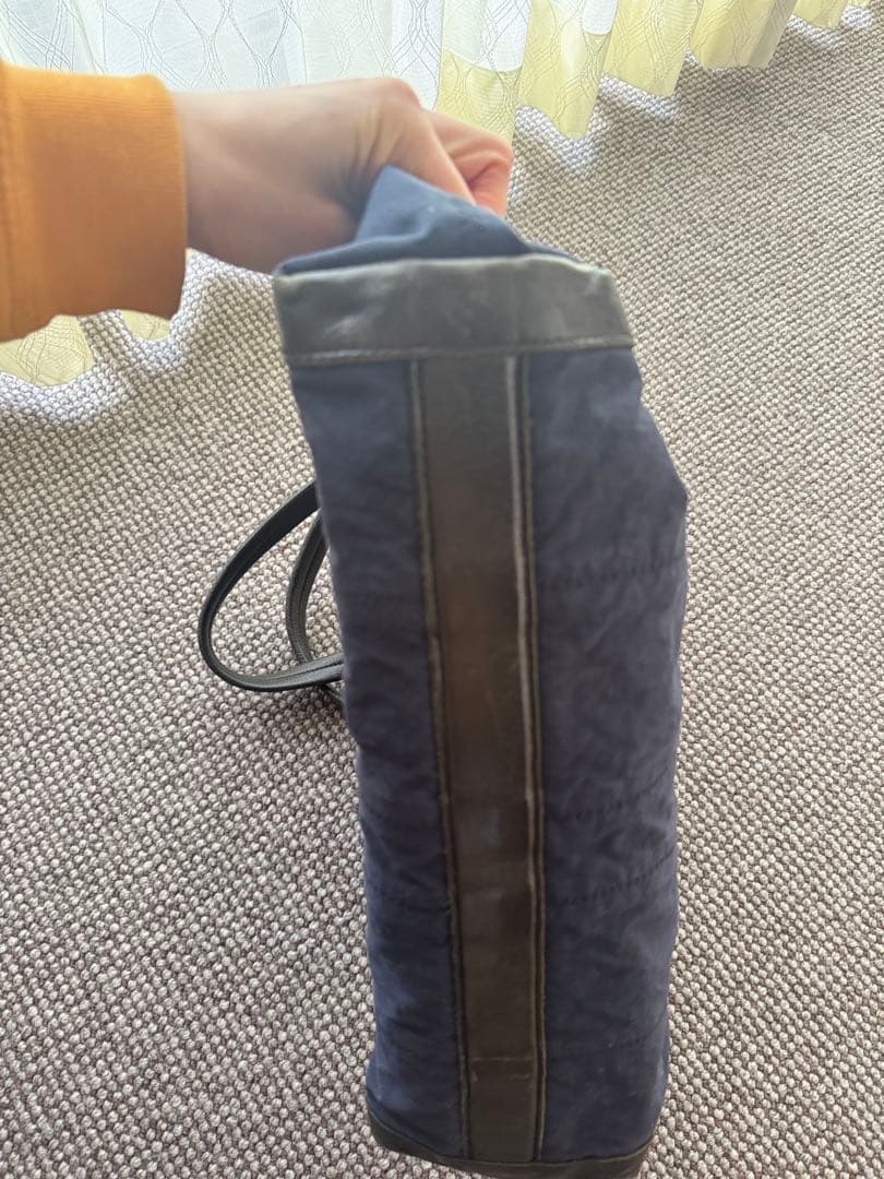 希少　postalco ネイビー ブリッジバッグ