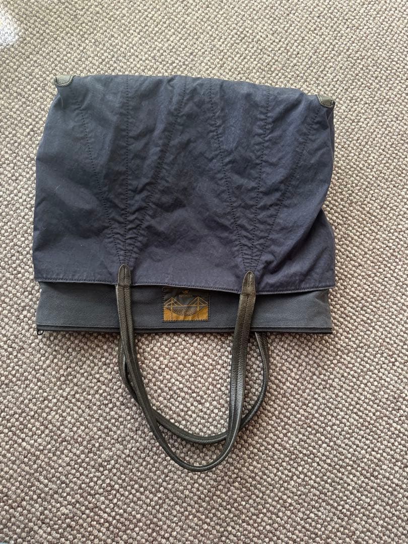 希少　postalco ネイビー ブリッジバッグ