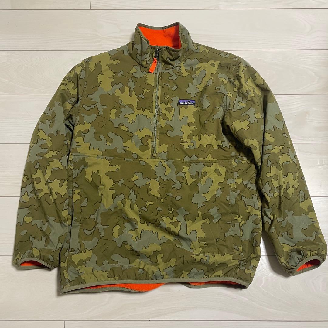 パタゴニア　リバーシブルスナップＴプルオーバー