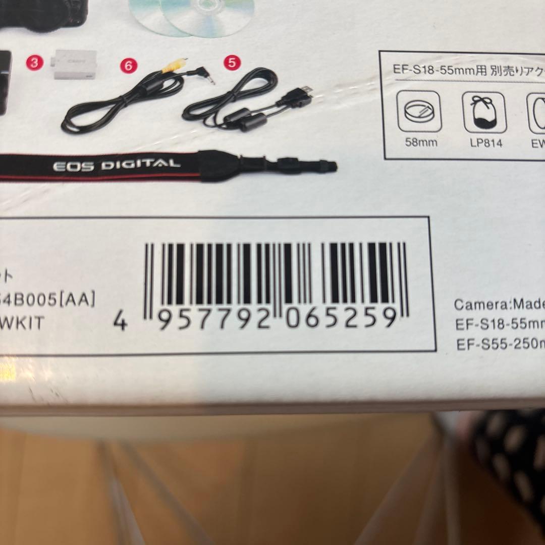 Canon EOS KISS×2 ダブルズームキット　専用箱あり