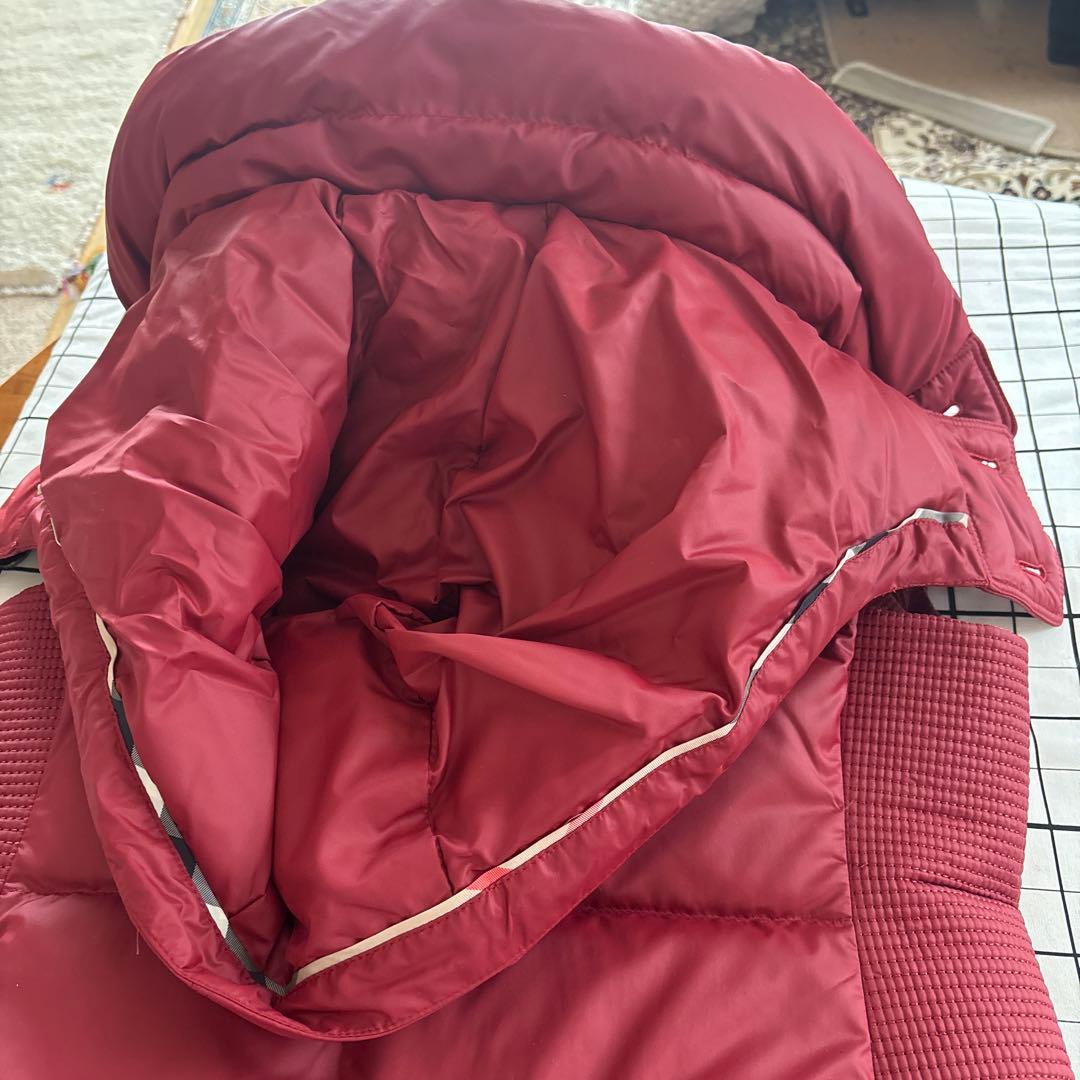 BURBERRY LONDON バーバリーロンドン　赤　ダウンベスト　40