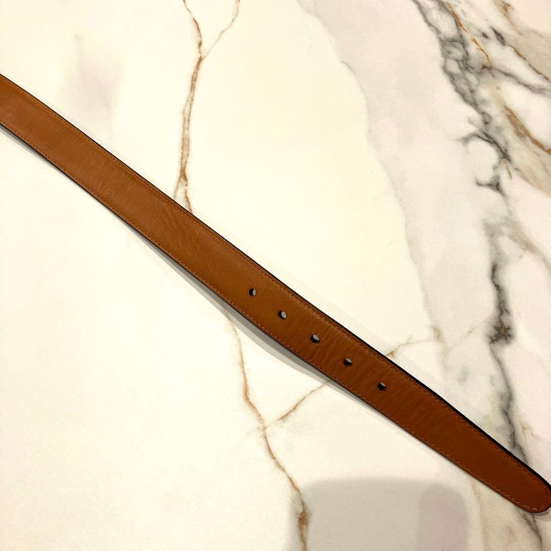 極美品✨K.T. Lewiston シェル コードバン バーガンディ 馬革ベルト