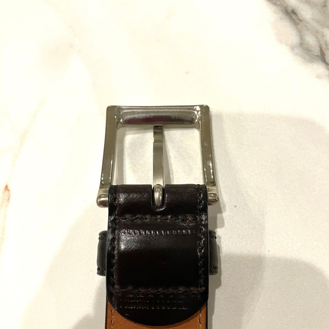 極美品✨K.T. Lewiston シェル コードバン バーガンディ 馬革ベルト