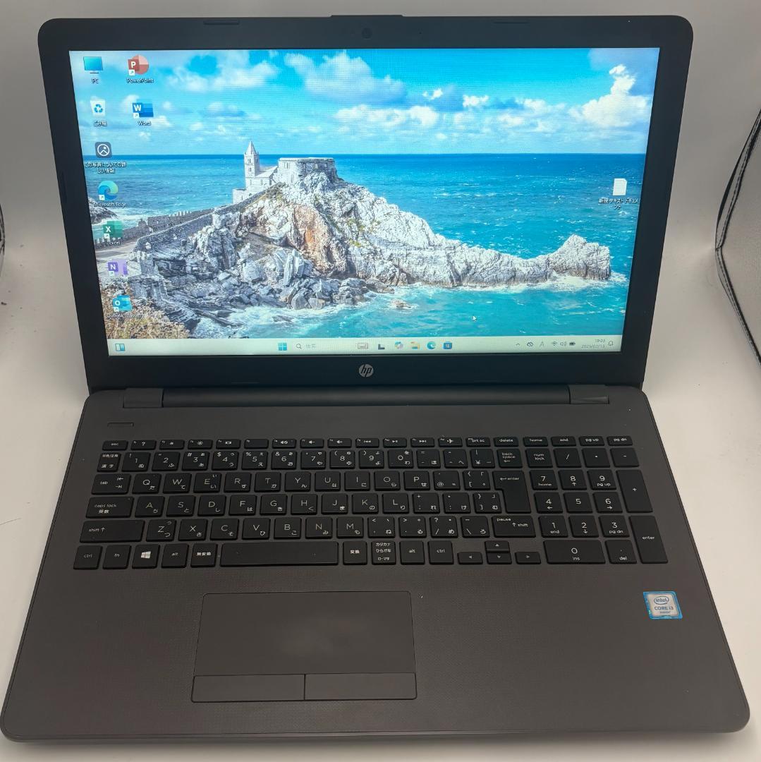 HP ノートPC/250G6/i3-6/8GB/SSD128GB/office