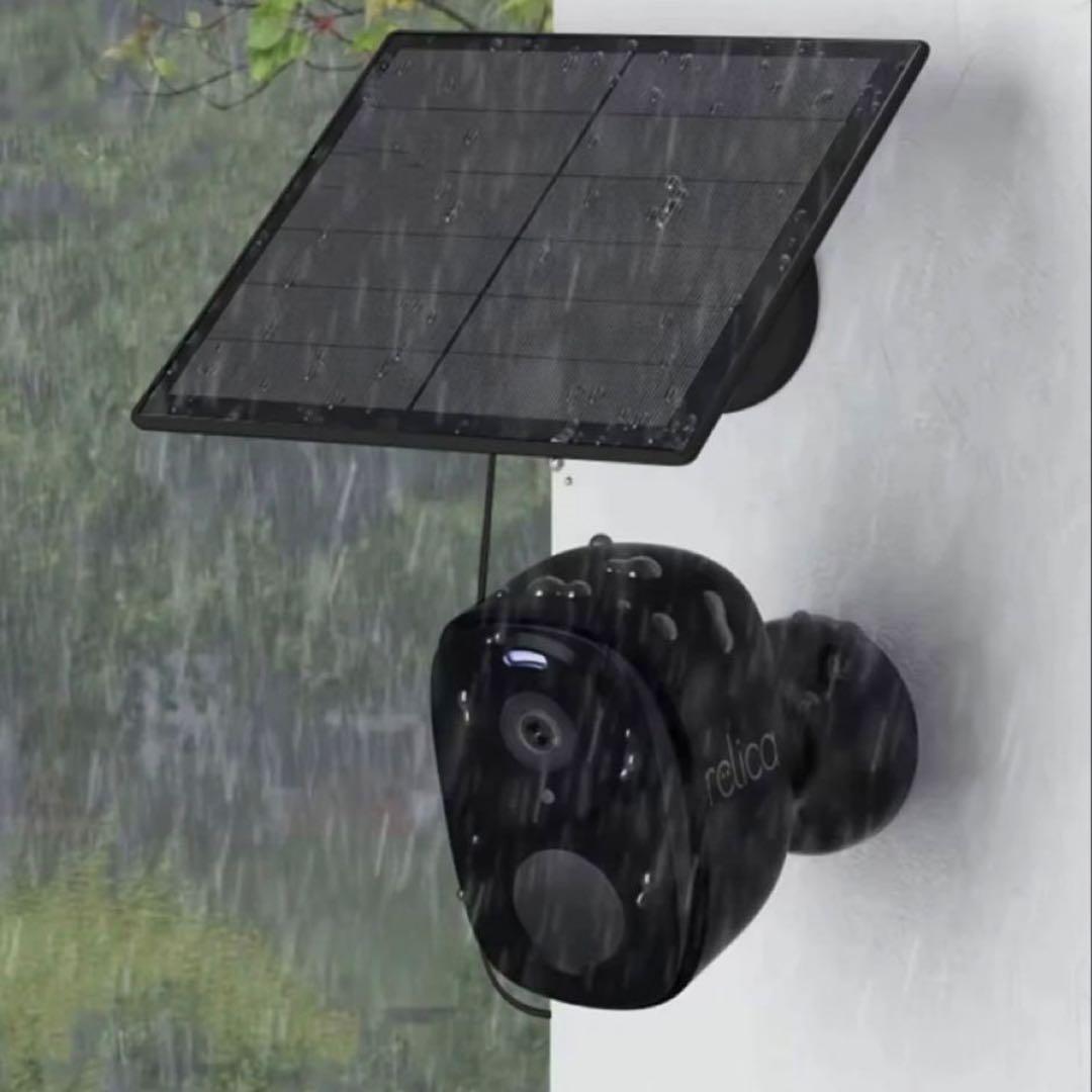 ［新品・未使用］防犯カメラ relica G3 ソーラー充電 Wi-Fi 箱あり