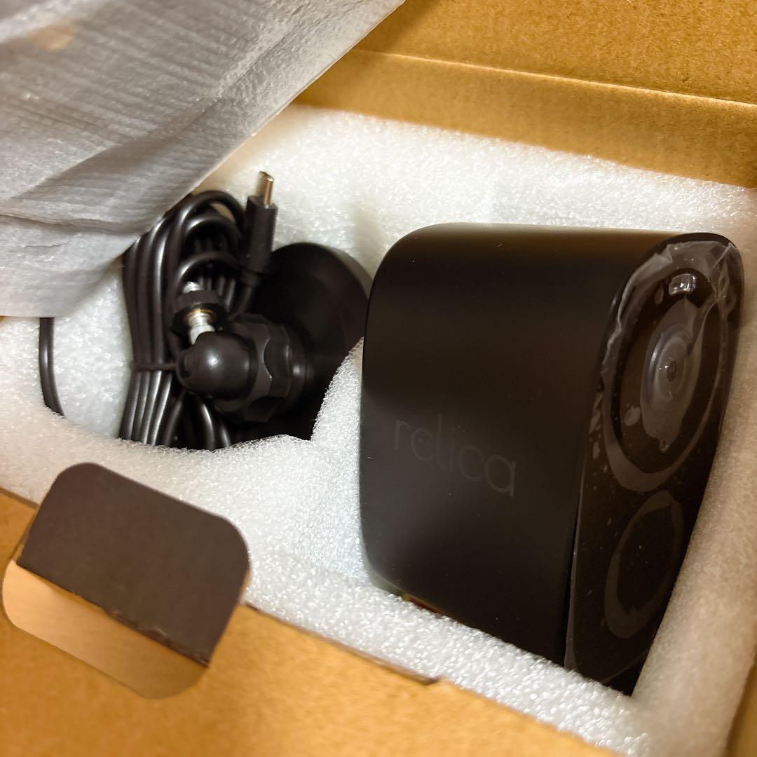 ［新品・未使用］防犯カメラ relica G3 ソーラー充電 Wi-Fi 箱あり