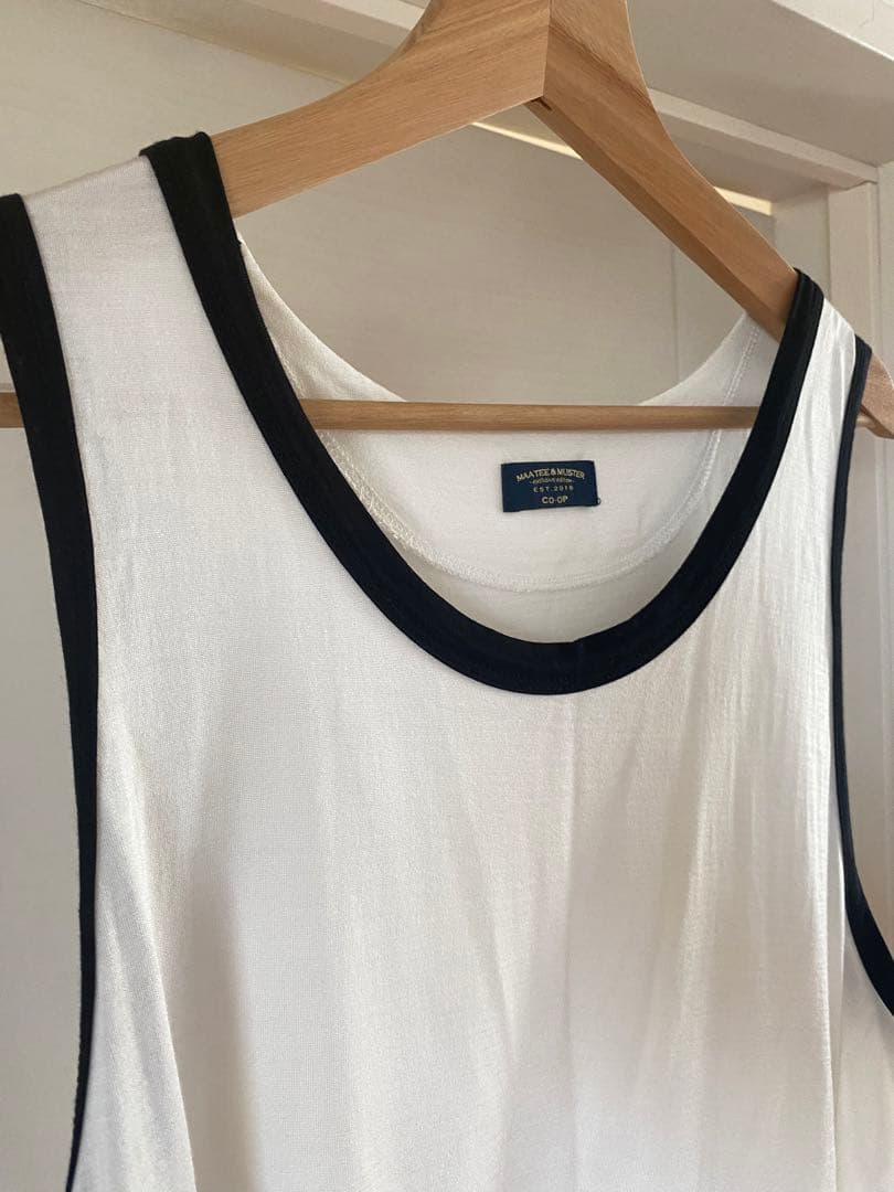 トップス MAATEE&SONS SILK TENJIKU TANK TOP