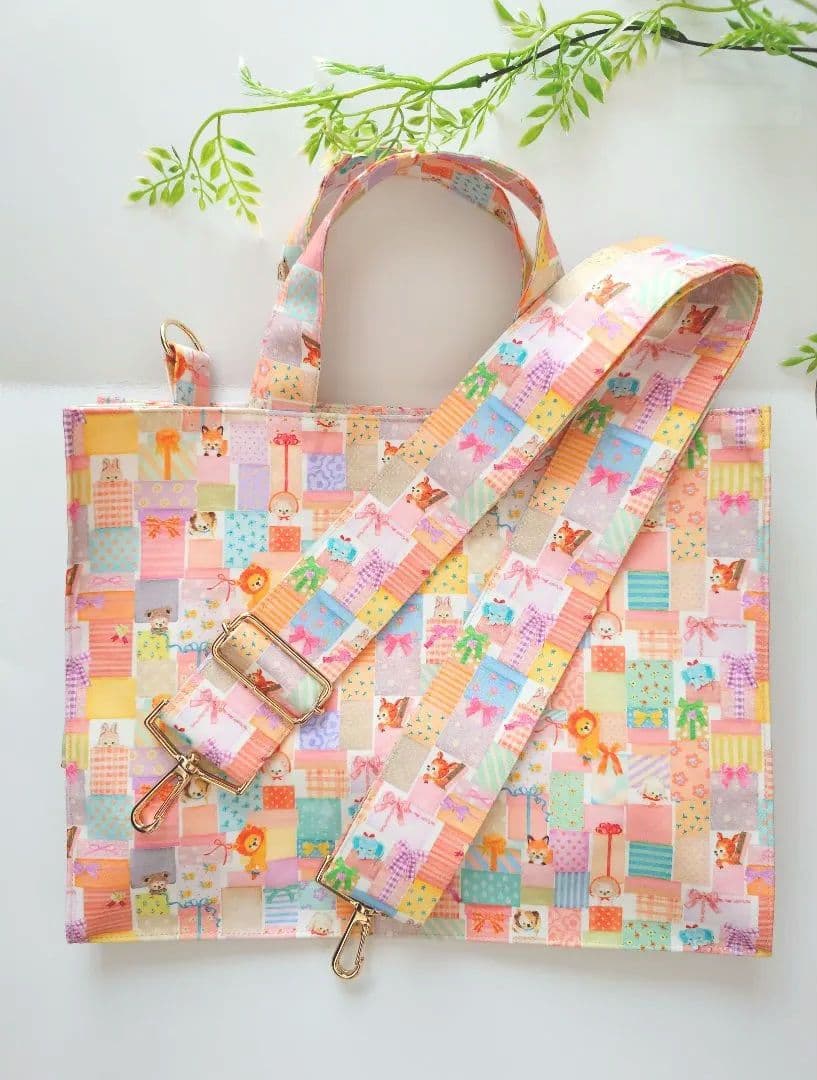 うさこ〜 ハンドメイド ユキエモン トートバッグ・がま口手帳 ✿パズル