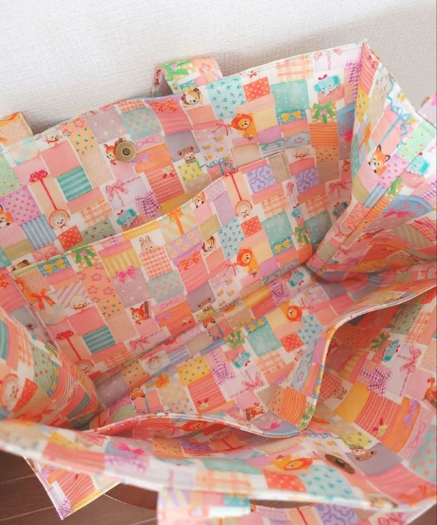 うさこ〜 ハンドメイド ユキエモン トートバッグ・がま口手帳 ✿パズル