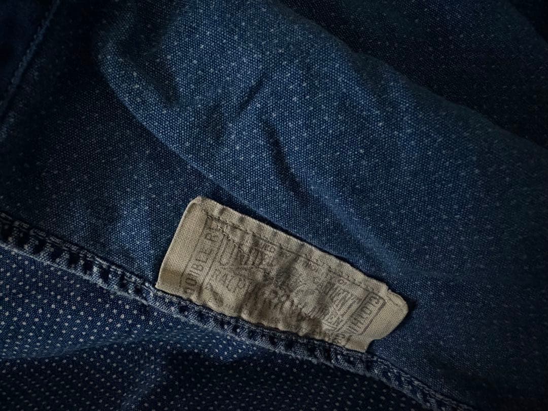 値下！RRL doubleRL ダブルアールエル　長袖シャツ　ダンガリーシャツ