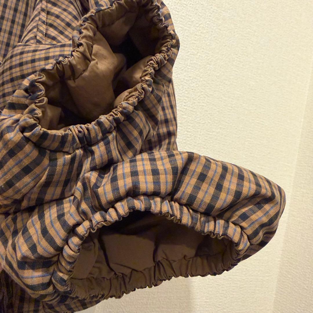 美品！Kastane チェック柄 リバーシブルアウター M 4枚目以降の写真参考