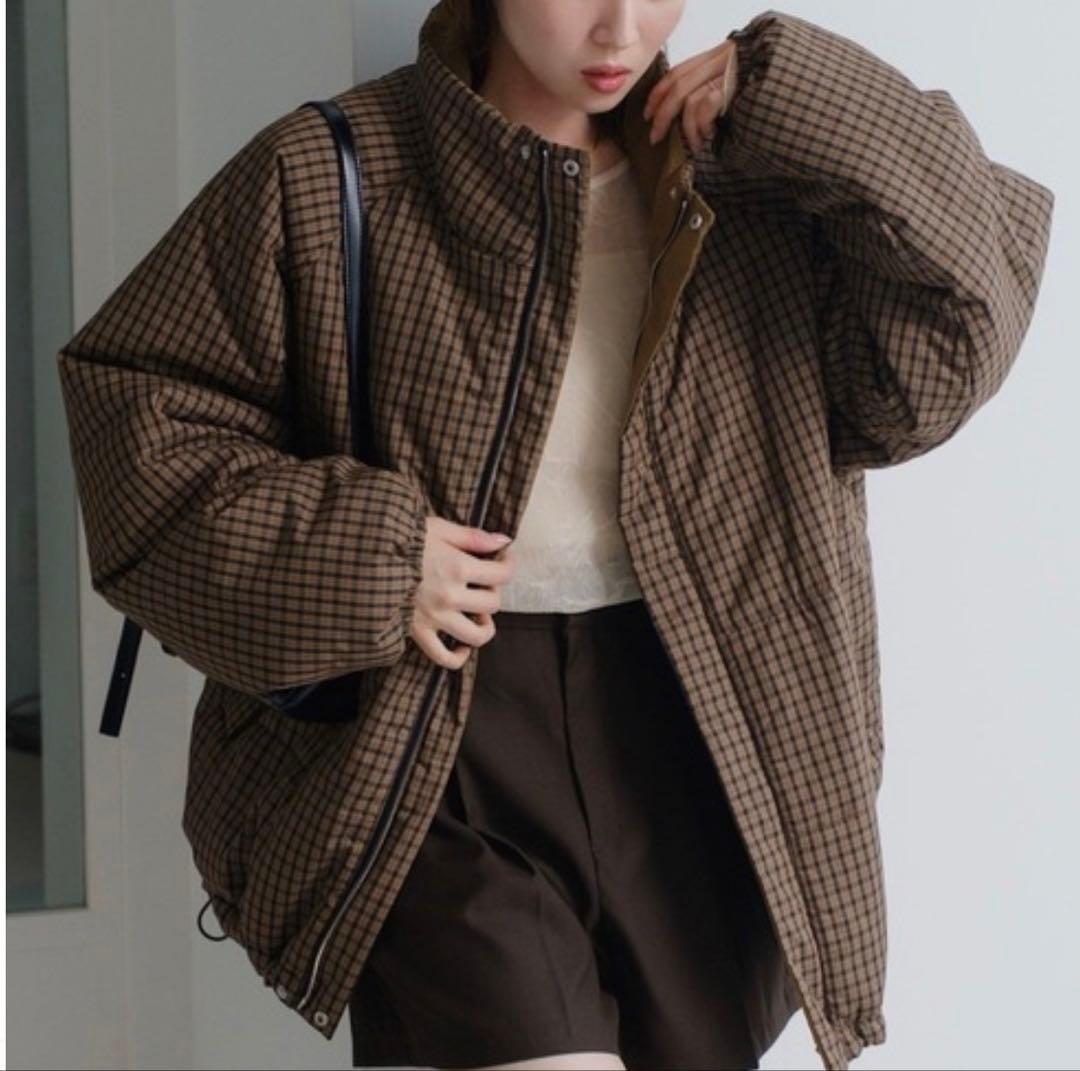美品！Kastane チェック柄 リバーシブルアウター M 4枚目以降の写真参考