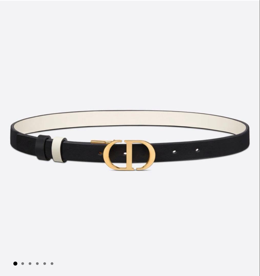 ディオール　30 MONTAIGNE リバーシブルベルト