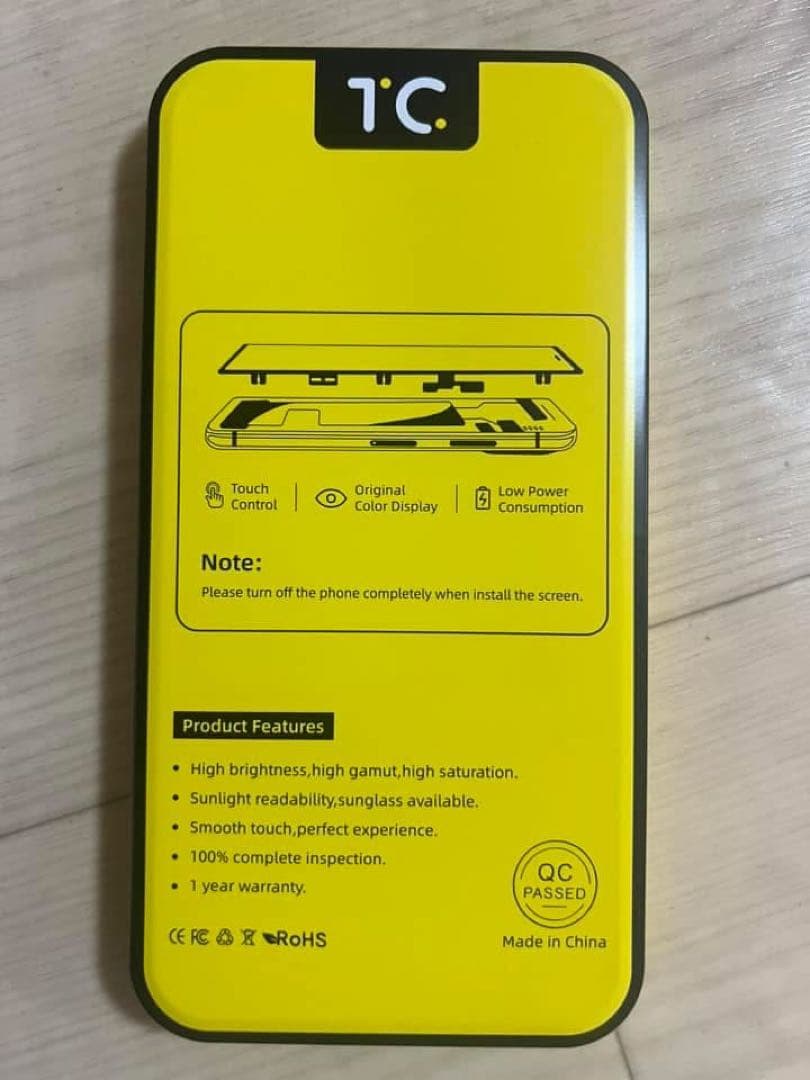 iPhone 14 Pro Max 用 LCD画面 デジタイザー一体型交換パネル