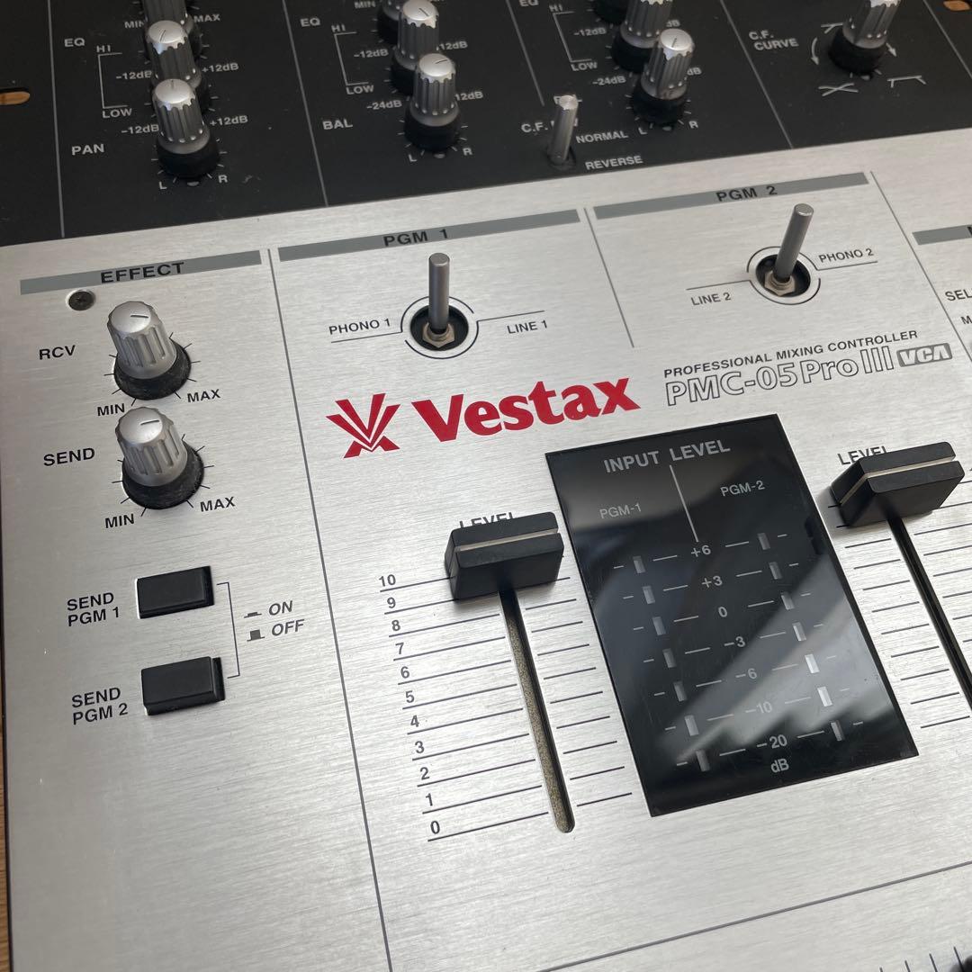 Vestax PMC-05Pro III VCA DJミキサー