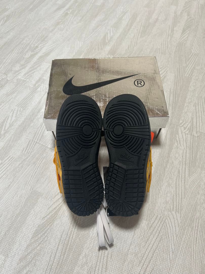 ナイキ×off-white ラバーダンク 16cm