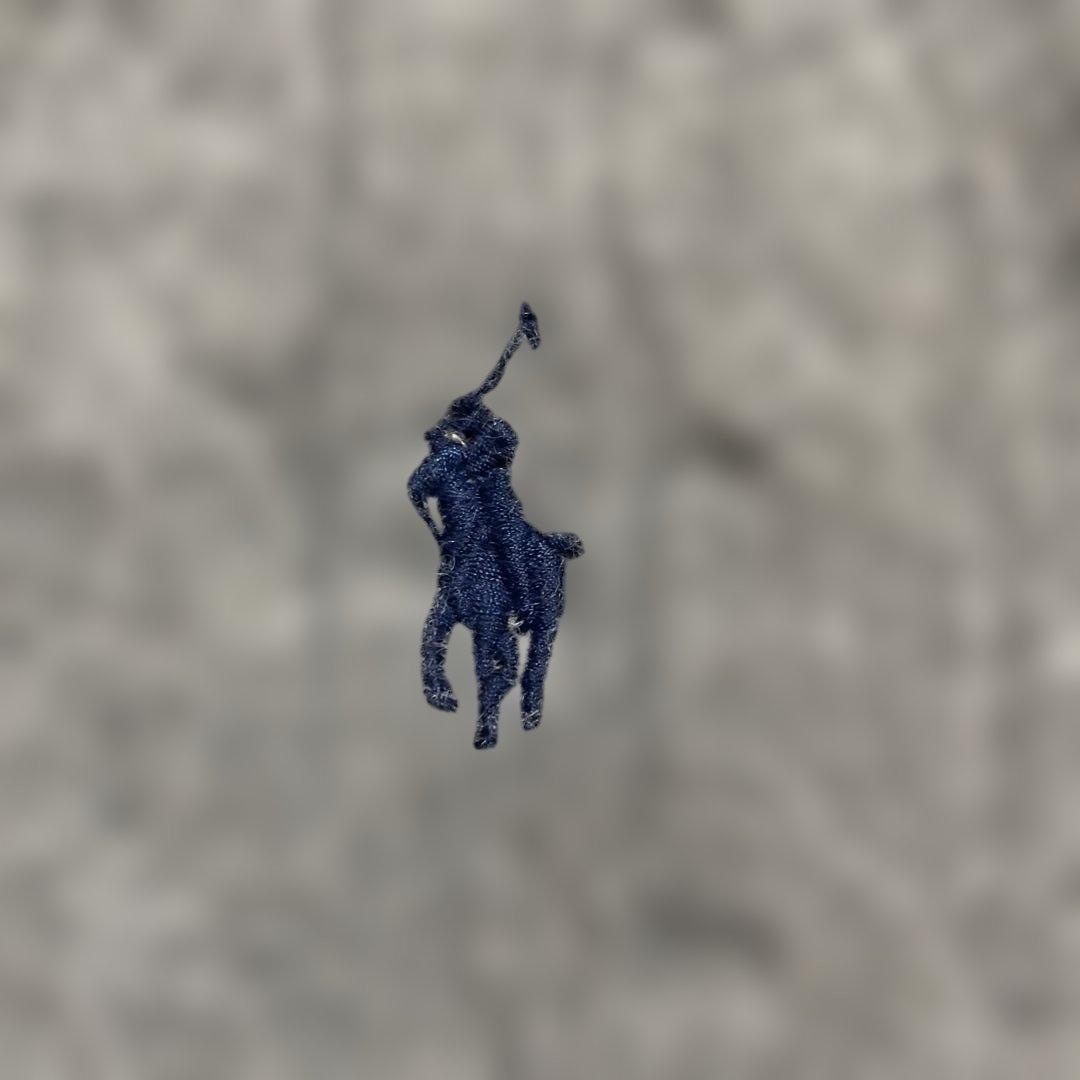 ポロラルフローレン　ニット　セーター　グレー　灰色